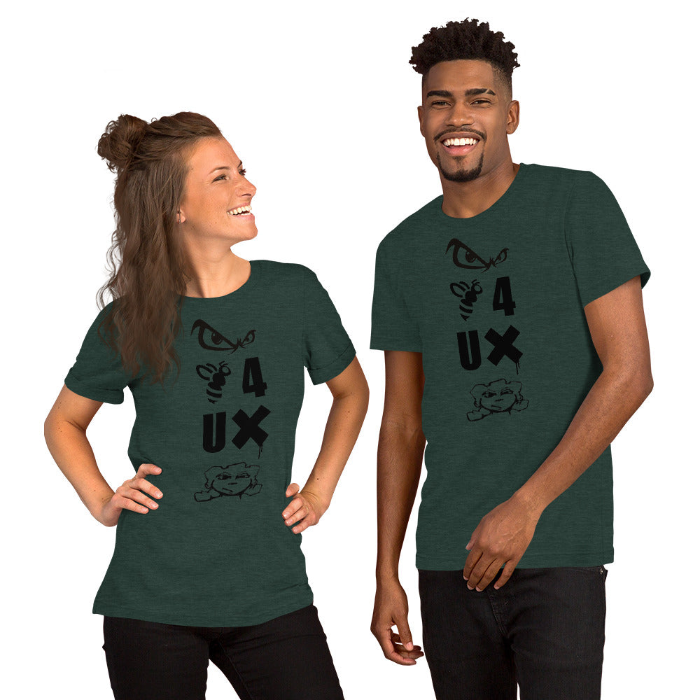 Look B4 Crossing Short-Sleeve Unisex T-Shirt